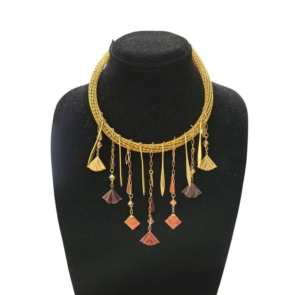 Kirks Folly Vintage Women's Gold Tone Choker